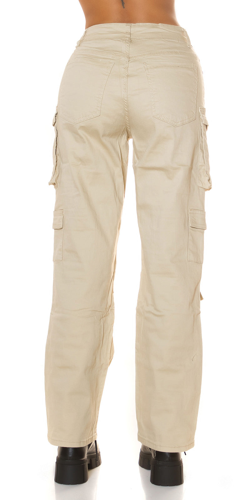 High-Waist Cargo Hose