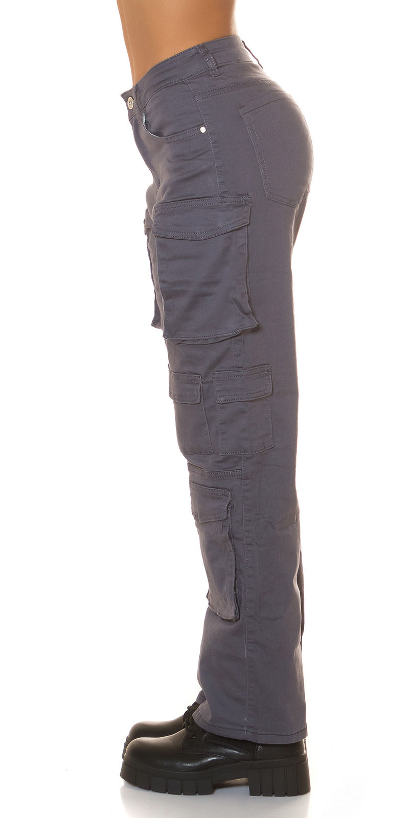 High-Waist Cargo Hose