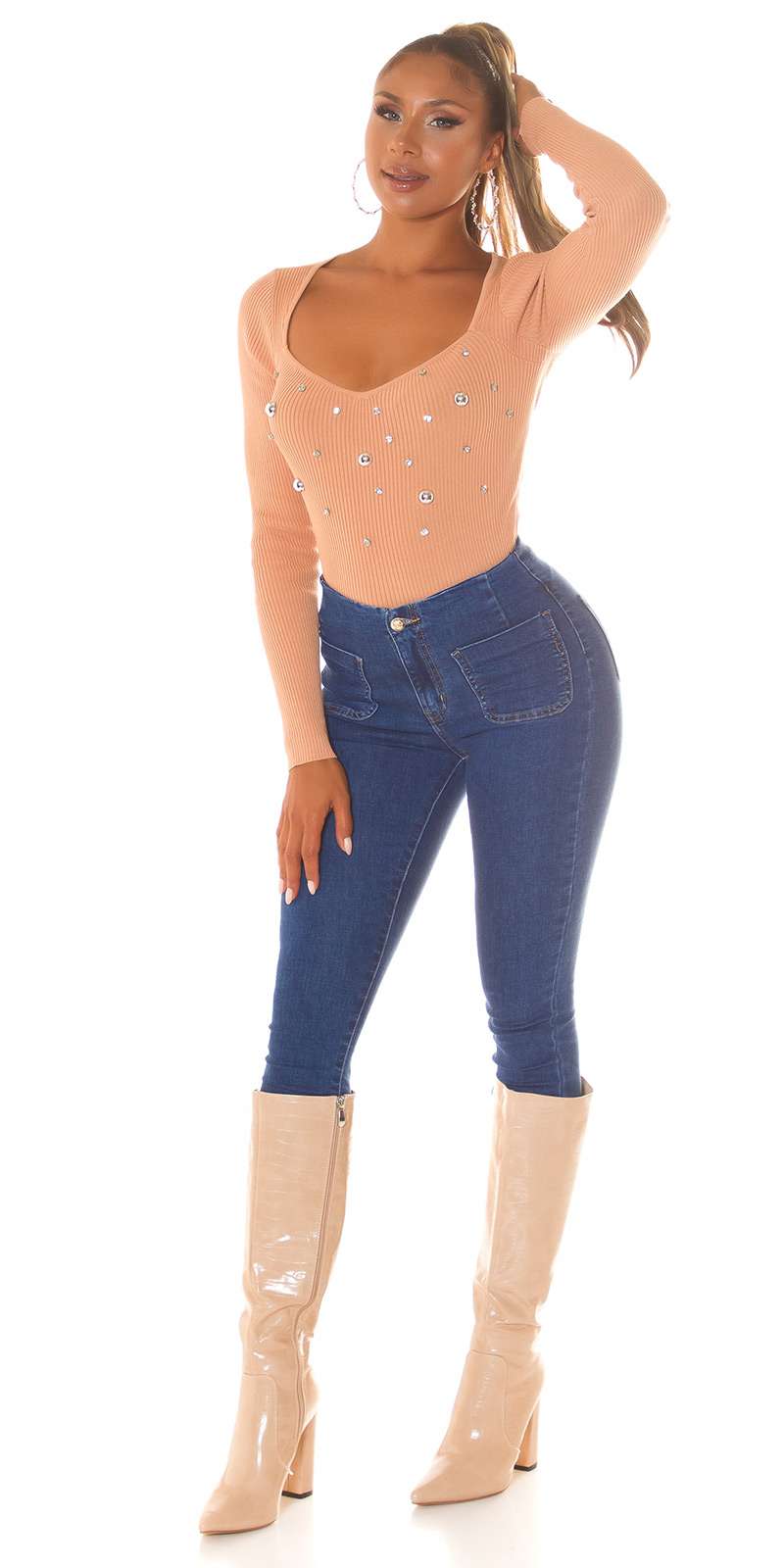 High Waist Jeans